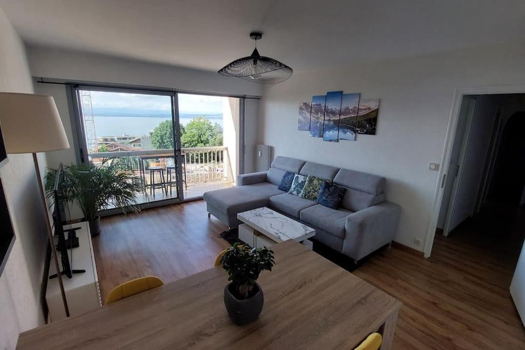 Appart Cosy Avec Vue Sur Le Lac Leman Evian-les-Bains Exterior photo