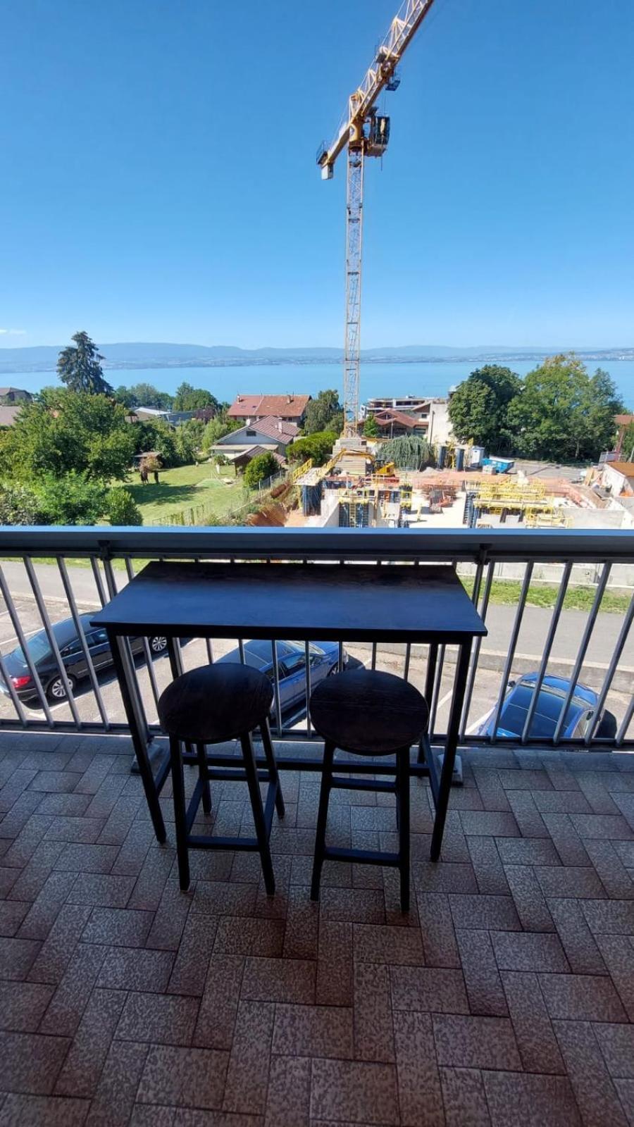 Appart Cosy Avec Vue Sur Le Lac Leman Evian-les-Bains Exterior photo